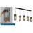 Quitman 5-Light 59" Width Modern Linear Kitchen Island Lighting