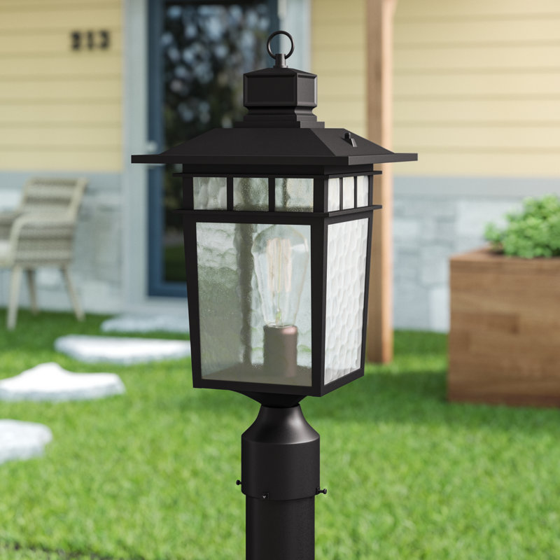 Clora Seeded Post Lantern