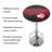 Round Metal Base Dining Table