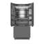 ZLINE Autograph 36 in. Black Stainless Refrigerator with Stainless Steel Interior with Accents-2044475682-2044475692