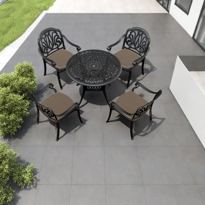 Durable Aluminum Patio Dining Sets, Classic Design, Outdoor Comfort