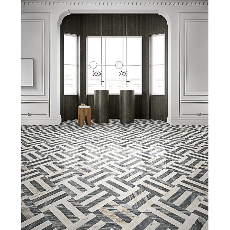 Polished Marble Tile,1 box each pattern 4 pcs