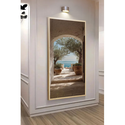 Stunning Decorative Framed MDF Painting, 27.6 x 13.0 inches | 100% Solid Wood Frame (Thickness: 0.8 inches) | Vibrant Digital Print, for Home Decor, Living Room & Office | Elegant Wall Art Addition