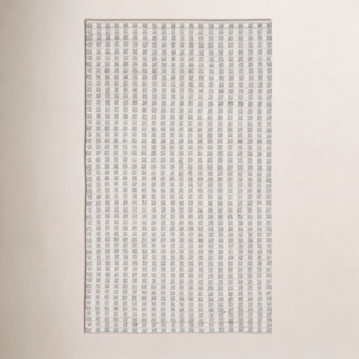 Russo Hand-Woven Striped Silk Rug