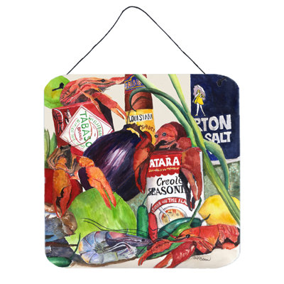 Louisiana Spices Painting Print Plaque