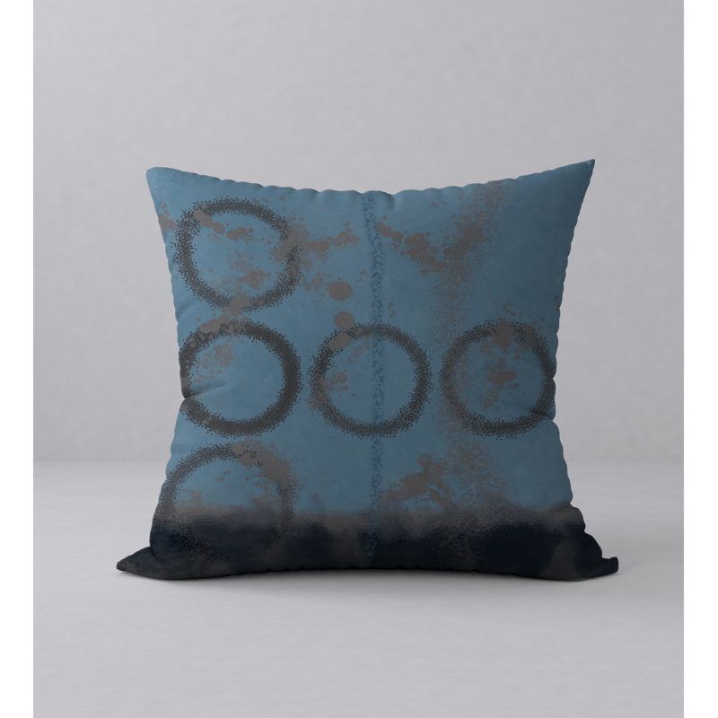 Housse de coussin carrée en bouche épatant, H 18 po x l 18 po