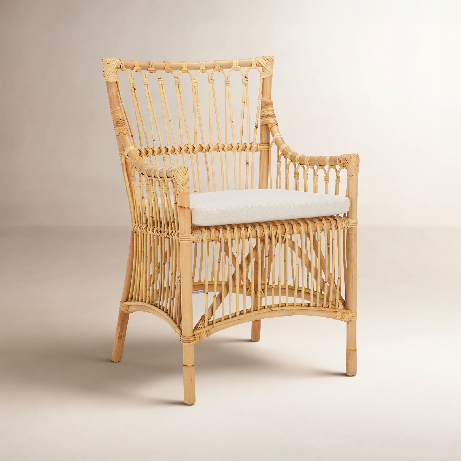 Bree Handmade Dining Chair, Natural