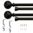 Adjustable 0.63" Double Curtain Rod-835536329-931839745