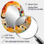 All That Jazz Colorful Joy - Grand miroir mural ovale sur métal-1709868680