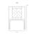 Cowden Geometric Rattan Headboard-923049667-923049694