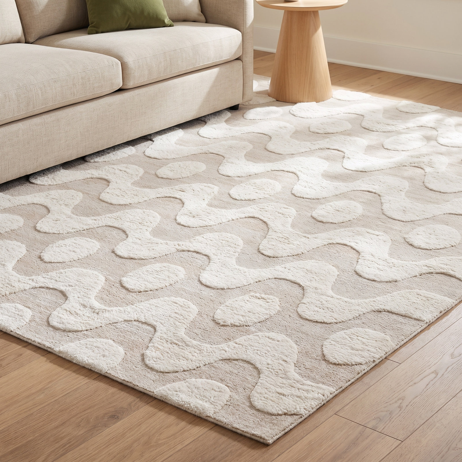 Mullen Hand-Woven Geometric Rug, Rectangle 8' x 10'