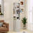 Slim Storage Cabinet with 3 Drawers and 2 Hooks