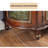 Coffee Solid Wood Free Form Console Table-896209835