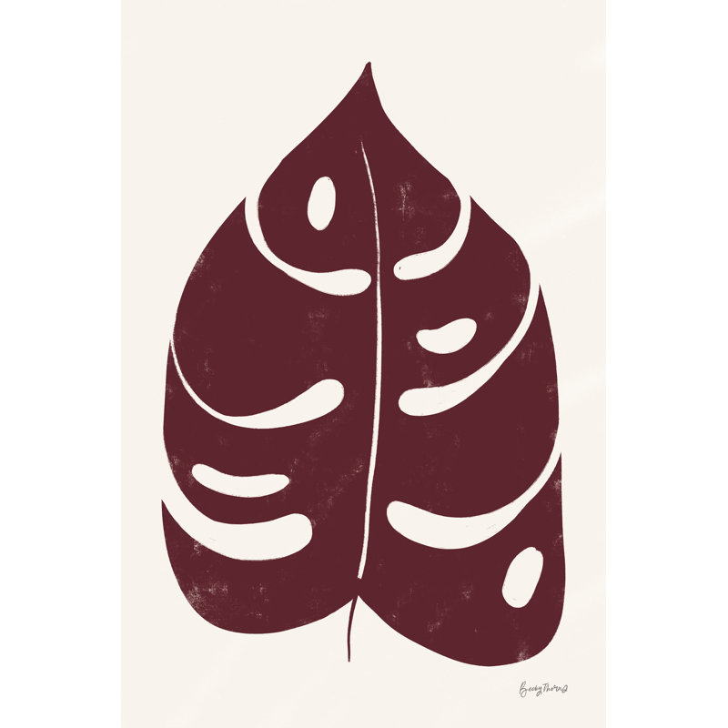 Simple Simple Botanical II par Becky Thorns, H 12 po x l 8 po