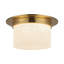 Mineral 11-in Brass Flush Mount-2005206601-2005206596