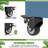 Louvered 72 x 35 in. Iron Planter Box with Trellis-445691242-445691251