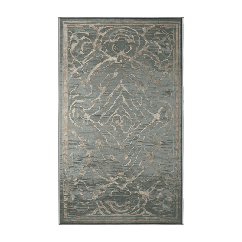 Machine Washable Brown Area Rug