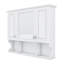 Design moderne avec miroir et tablettes ouvertes-9611296