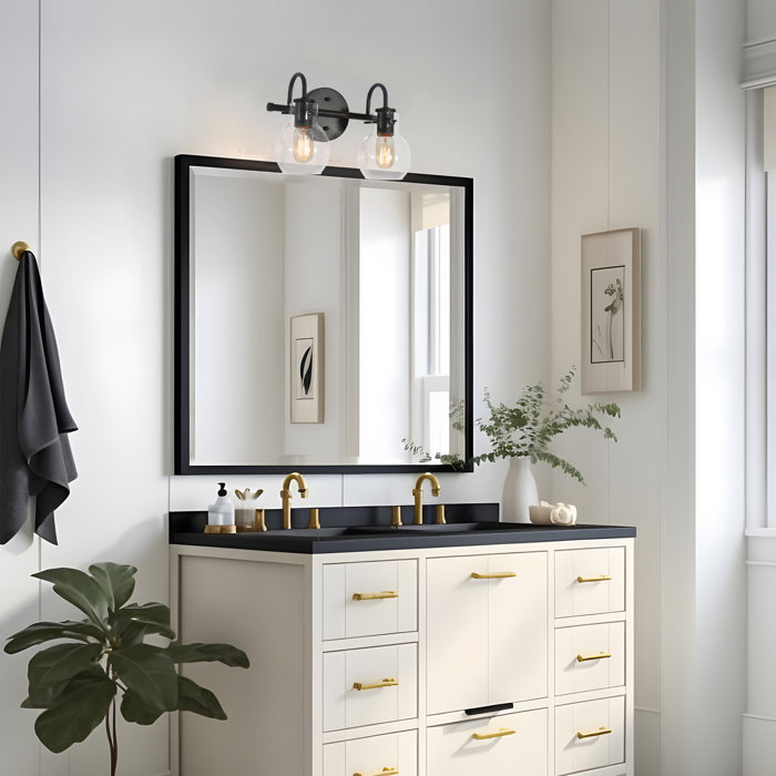 Etta Avenue™ Melodie 2 - Light Dimmable Vanity Light & Reviews | Wayfair