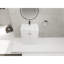 Lavabo de salle de bain autoportant en résine et 2 portes d'armoire à fermeture en douceur (emballage KD)-1503466438-1503466439
