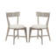 Chaise d'appoint grise Mitton