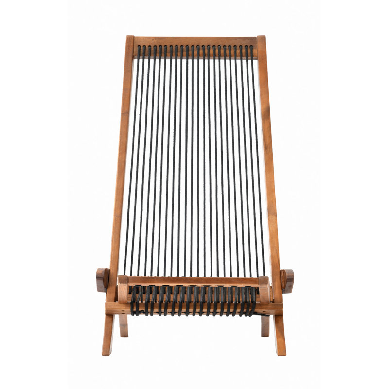 Chaise pliante en bois