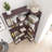 90Cm (35.43") Extended Size Freestanding Corner Bookshelf For Living Room, Bedroom, Home Office, Wooden Bookcase With Anti-Drop Panel And Anti Tipping Device, Open Storage Display Cabinet-1591607810