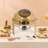 16.9QT Round Buffet Warmer Chafing Dish With Visible Glass Lid