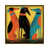 Gold Framed Canvas n'est pas disponible