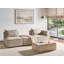 Modular Sofa 3 Seater Chandy Off-White Boucle-307749270