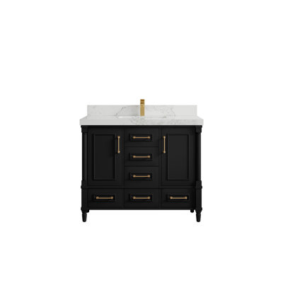 Aberdeen 42'' Single Bathroom Vanity with Top