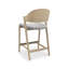 Upholstered Bar Stool with Solid Wood Frame-965519125