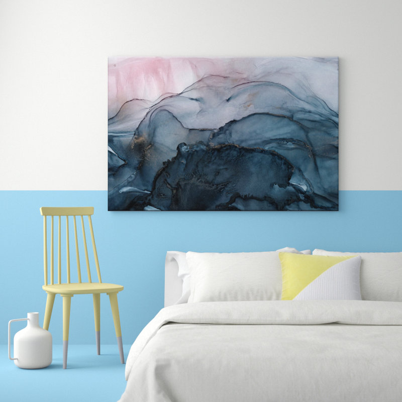 We'll Move Mountains by Fern Siebler - Painting on Canvas, Wrapped Canvas, 102 cm H x 152 cm W x 4 cm D
