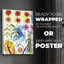 Flower Power II - Impression sur toile seulement - NON-CADRE-118069937