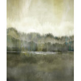 Deep Forest Reflection Painting by Sofia Fox