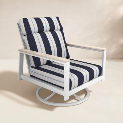 Townsend Sunbrella® Swivel Patio Lounge Chair