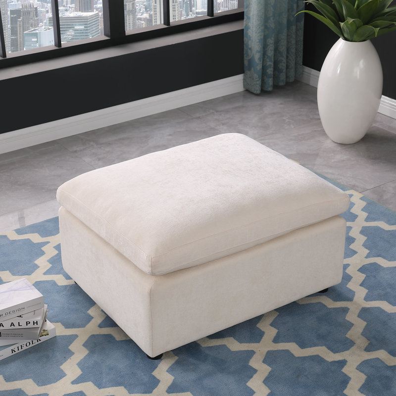 Jalis Upholstered Ottoman