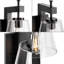 Nouvelle applique murale en verre transparent Ariyelle-1348038539