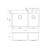 CozyBlock 36 " L Drop-In Double Bowl Stainless Steel Kitchen Sink