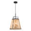 Luminaire suspendu conique tissé 3 lumières Airy-261895961