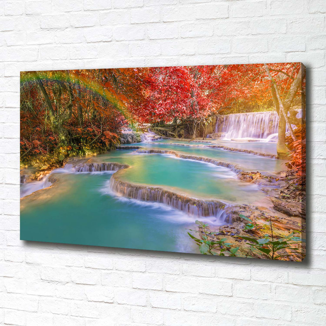 Cascade - Kunstdrucke auf Leinwand - Wrapped Canvas