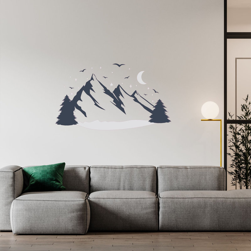 Landscape & Nature Wall Decal, 18" H x 30" W