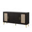 Armoire 59,84 "à quatre portes rétro
