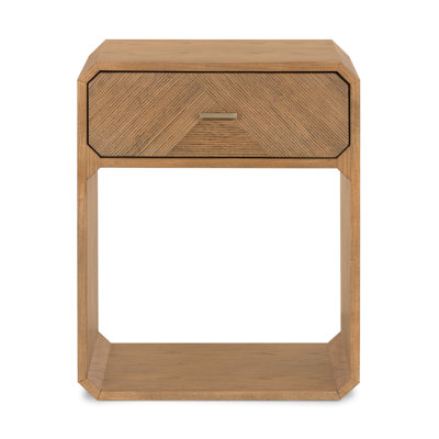 Caspian Nightstand-Black Ash Veneer