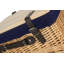 Wicker Lined Gift or Storage Hamper Basket with Lid-282393384-282393388