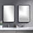 Zadie Metal Rectangle Wall Mirror