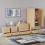 Tayce 4 Piece Bedroom Set (3 Drawer Bedside Chest X2, 4 Drawer Chest, 2 Door 2 Drawer Wardrobe)-694708114
