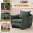 Modern Textured Plush-Upholstered Accent Single Sofa-74913804