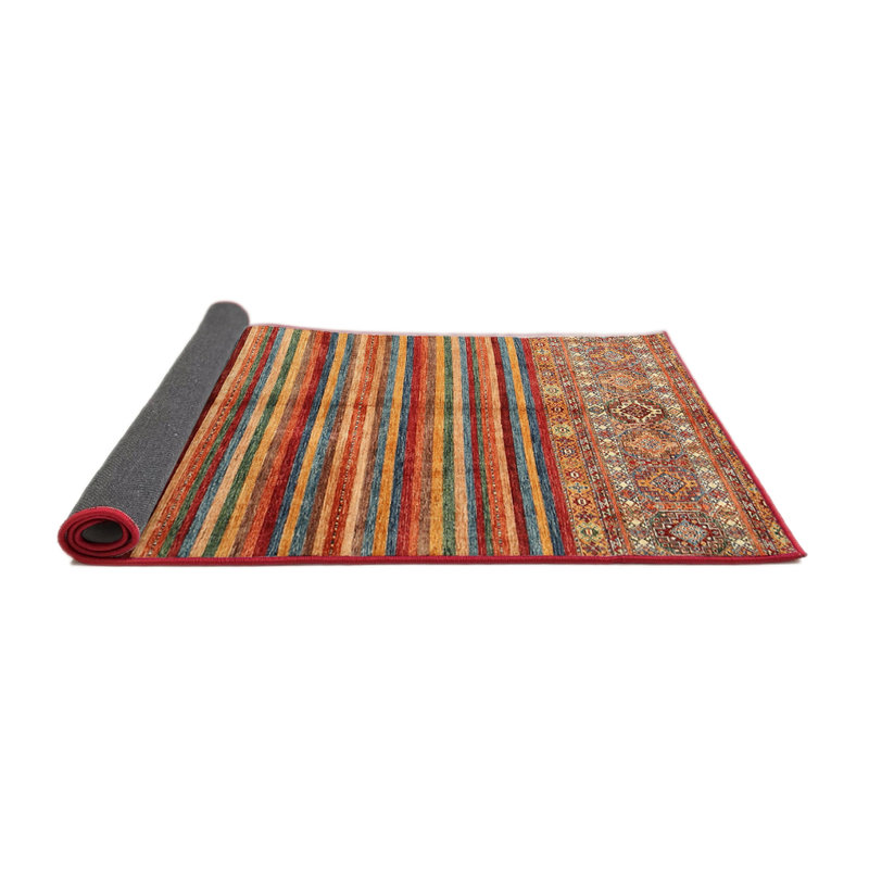 Tapis brun contemporain LaJuante, Rond 6 pi