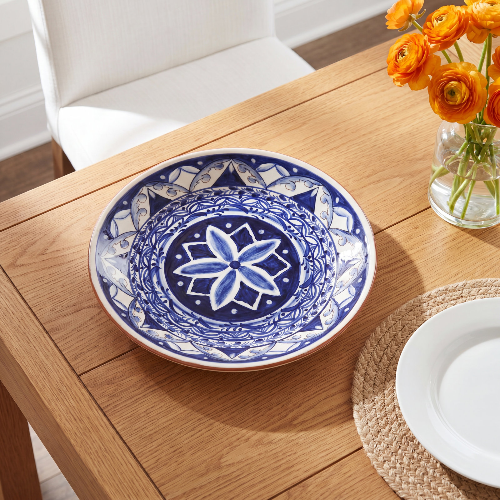 Alentejo Round Terracotta Platter